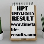 HPTU Result 2019 | HP Technical University Result 2019