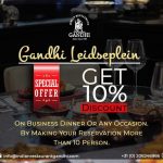 Gandhi Restaurant Leidseplein Houden Zakendiner In Amsterdam