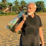 PM Modi promotes plogging; picks garbage at Mamallapuram beach