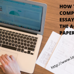 How To Write A Comparative Essay-A Guide By The Academic Papers UK