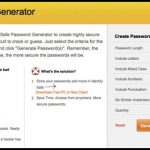 What do you mean by the term “Norton password generator”?
