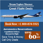 Aeromexico Reservations For Cheap Flights +1-800-874-5921