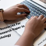 Best Online Resources For Writing a Research Paper In Social Psychology