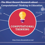 The Most Recent Research about Computational Thinking In Education