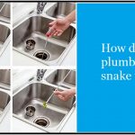 How does a plumbing snake work?