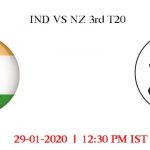 IND vs NZ 3rd T20 Match Prediction, Playing11, Injury, Dream11 Prediction
