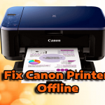 Solution to canon printer offline