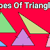 8 types of triangles