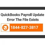 quickbooks error the file exists