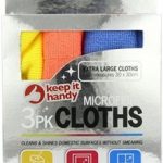 3 Pack Microfibre Cloths – KD Wholesale Cash  Carry