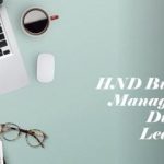 HND Business Management Distance Learning