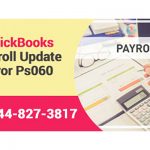 Quickbooks Payroll error ps060