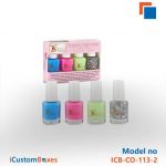 Get attractive nail polish boxes at icustomboxes