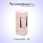 Cosmetic Cream Boxes Wholesale With Shipping At CustomBoxesPlus