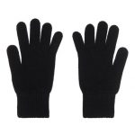 Cashmere Gloves, Ladies, Black – Cashmere