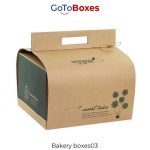 Buy Custom Printed Bakery Boxes Wholesale at gotoboxes