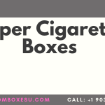 Paper cigarette boxes with Printed logo & Design