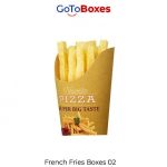 Buy Custom French Fries Packaging Wholesale at gotoboxes