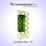 Creative Best Custom Lip Balm Boxes Wholesale With Free Shipping