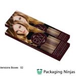 Get  Affordable Custom Hair Extension Boxes Wholesale At PackagingNinjas