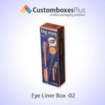 Get Eyeliner Boxes Wholesale at CustomBoxesPlus