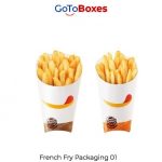 GotoBoxes provide the Premium Quality French Fries Boxes