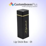 Get Bulk Lipstick Boxes Wholesale at CustomBoxesPlus
