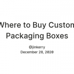 Where to Buy Custom Packaging Boxes