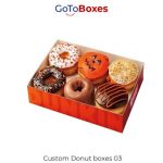 Best Custom Donut Boxes with Free Design