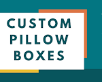 Printed Personalized Branded custom pillow boxes in Texas