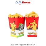 Get Custom Popcorn Boxes with Logo
