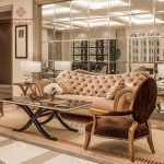 Luxury Flannel Sofa Set Hotel Lobby Furniture |  YABO Hotel Furniture