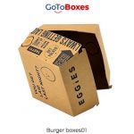 Custom Burger Boxes Wholesale with Free Shipping at GoToBoxes