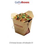 Get Food Boxes packaging wholesale at GoToBoxes