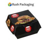 Get Custom Burger Boxes Wholesale at RushPackaging