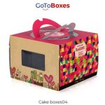 Get Wholesale Cake Boxes with Discounts at GoToBoxes