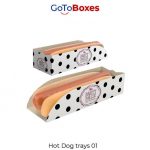 Custom Printed Hot Dog Boxes Wholesale