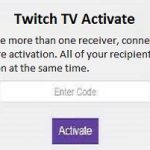 Twitch TV Activation