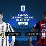Prediksi Skor Juventus vs Crotone 23 Februari 2021