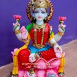 White Marble Lakshmi Statues in India