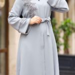 Buy grey abaya