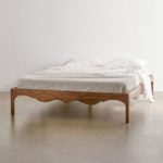 Solid Wood Sheesham Bed Carved With Three Sides