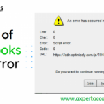 Resolve QuickBooks Script Error when Accessing Data Files