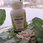 healthveda organics melatonin capsules for healthy sleep and relaxation