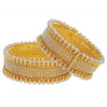 Pearl Bangles Set For Women With Free Shipping