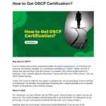 How to Get OSCP Certification?