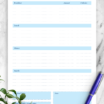 Food Diary  Food Log Templates