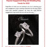 Popular Engagement Ring and Wedding Ring Trends for 2022