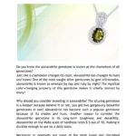 Alexandrite Necklace: Tips To Know Before You Buy