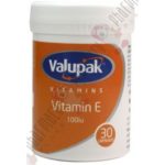 Buy Valupak Vitamin E Supplement Capsules Online in the Uk